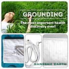 Earthing   Grounding Bed Sheet Pillow Case 30 x20   100  Organic Cotton 
