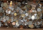 Huge Mixed Bulk Lot Of 100 Assorted World Foreign Coins  Nice Mix 