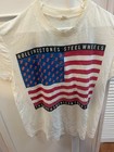 The Rolling Stones vintage Steel Wheels Tour 1989 Concert T Shirt Good Condition