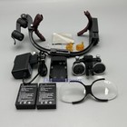 2 5x 3 5x Dental Surgical Headband Binocular Loupes With 5w Led Head Light 2 Led