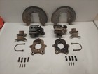 94-04 Mustang Rear Brake Calipers Swap Over 79-93 Fox Brackets Flanges Anti Moan