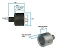 Ruger  22 Mark I ii  Iii Bull 1 2x28 Tpi Muzzle Brake Adapter W Thread Protector