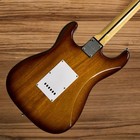 St Electric Guitar Vintage Sunburst Color Mahogany Body Maple Fretboard 22 Frets