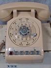 Vintage Itt Beige Multi-line Rotary Desk Table Top Phone