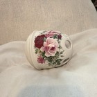 Crowne Oakes Designs Ceramic Rose Toothbrush Holder Floral  Vintage
