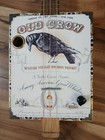 Weeklyhouse Cigar Box Guitar Acoustic Electric 3 String  Old Crow