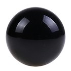50mm Asian Rare Natural Black Obsidian Sphere Crystal Ball Healing Rainbow Stone
