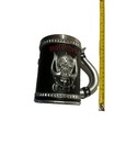 Mot  rhead Motorhead Tankard Mug Stein Black Resin Stainless Steel New Lemmy