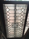 Sg 2472 Two Available Priced Each Antique Textured And Beveled Glass Transom Wi   