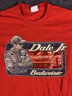 Dale Earnhardt Jr Shirt Mens Large Red Nascar Auto Racing Chase Budweiser Tee