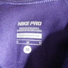 Nike Pro Womens Shirt Medium Blue Purple Hyperwarm 1 2 Zip 485379-422