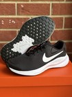 Nike Revolution Wide Black White Size 10 Mens New Sneakers Running Shoes
