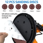 950w Drywall Sander foldable Power Disc Sander With 9 Variable Speed 800-2100rpm