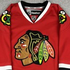 Reebok Chicago Blackhawks Authentic Nhl Hockey Jersey Mens Large Stitched Sewn