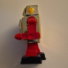 Sh Gear Robot Moving Gear Sparking Tin Toy Red Yellow Black W  Box
