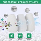 10-500pcs 5n11 Cotton Filters Replacement For 6200 6800 7502 Gas Mask Filter 