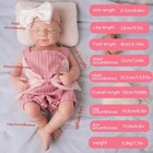 50cm  Reborn Doll  Silicone Doll  Handmade  Crafts  Children s Toys gifts