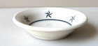 Vintage United States Lines Gray Stars Lamberton Sterling 4  Berrybowl Lemondish