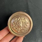 Antique Solid Bronze Victorian Door Knob 1900   s Art Noveau Set Of 2