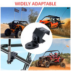 2x Utv Flag Whip Light Pro-fit Cage Mount Bracket Fit For Polaris Ranger Can Am