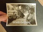 Wwii Old Photo Indigenous New Guinea Papuan People Tribe Aboriginal Snapshot J