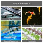 Aquarium Air Pump Commercial Air Pump With Aluminum Housing  35w 1000gph Fish Ta