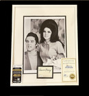 Priscilla Presley Signed Elvis Family Photo      Framed 16x20  jsa Coa  - Rare     