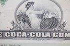 The Coca Cola Company Stock Two Shares  From 1992  Certificate