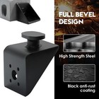 Full Bevel Shipping Container Anchors  4 Pack Heavy Duty Steel Shipping