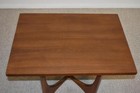 Vintage Broyhill Brasilia Mid Century Side Table  Walnut