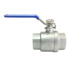 1-1 4  Female Ball Valve Npt Thread 316 Stainless Steel Full Port Ball Valve Wog