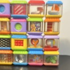 Fisher-price Peek-a-blocks Multicolor Activity Blocks Mixed Lot Preschool Toy