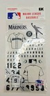 Mlb Seattle Mariners Sticker Sheets--set Of 4