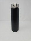 Alo Yoga 24 Oz Stainless Steel Water Bottle Black Insulated Bpa Free Nwt A0503u