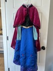 Chasing Fireflies Disney Frozen Anna Costume Dress W  Cape Size 7-8
