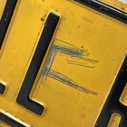Vintage  Peet Hill Rd   Retired Embossed Steel Street Road Sign  Apr  24    X 6   