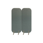 Acoustic Room Partition space Divider  Free Standing  2 Pk Green Free Shipping