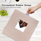 Self-adhesive Photo Album  Linen Cover  11x10 6 Inch  80 Pages  Magnetic Scrapbo
