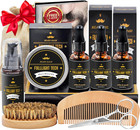 Beard Oil Kit For Men  Natural Beard Conditioner Set  Soothes Itch And Dryness