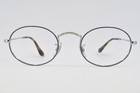 Ray Ban Eyeglasses Rx3547v 2970 Silver On Top Blue  Size 48-21-145