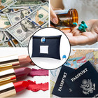 Canvas Cash Bag With Lock And 2 Keys - 11 4 X 8 3 Inch Money Bank Deposit Bag   