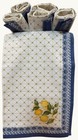 Vintage Inspired Lemon Kitchen Towel 100  Cotton 20x30 Dish Towel
