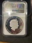2016 Australia  1 Year Of The Monkey Colorized Silver Proof Ngc Pf70 Uc Er