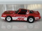 Afx   Tomy Pontiac Firebird Turbo Ho Slot Car Red   White Lighted  stunning 