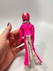 Vtg 1974 Ideal Evel Knievel Derry Daring Figure Doll With Helmet Pink Bendable