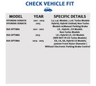    front And Rear Brake Rotors Pads For Kia Optima Hyundai Sonata 2011-2015 Brakes