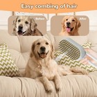 Cat   Dog Steam Brush 3-in-1   Pet Hair Remover  Cleaner   Massager For All Pets