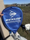 Dunlop Graphite Super Lite Squash Racquet W  Cover  Used - Good