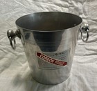 G H Mumm   Co Cordon Rouge Champagne Brut Aluminum Ice Bucket Reims France