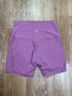 Lululemon Shorts Womens 6 Pink Align High Rise Short 6  Yoga Gym Running Pilates